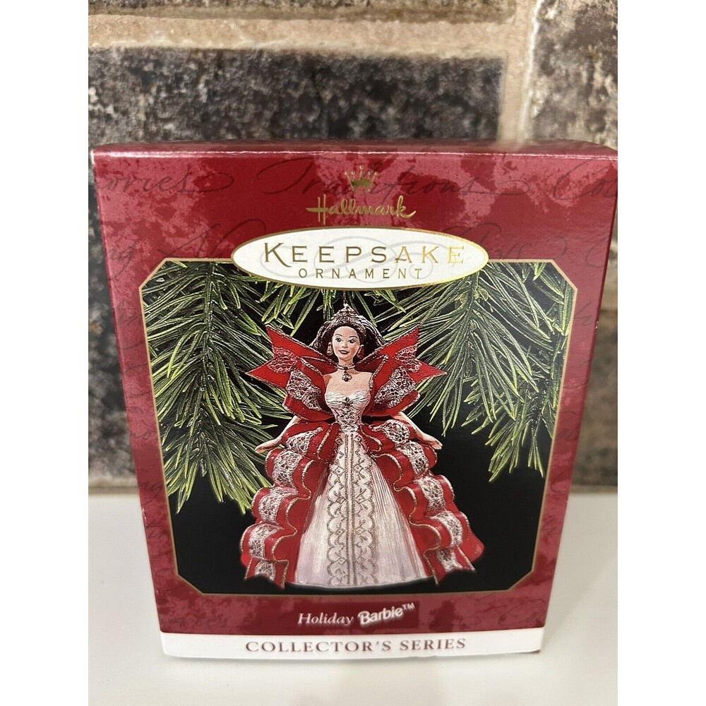 Hallmark Keepsake Collector Ornament "Holiday Barbie" 1997 w/ box